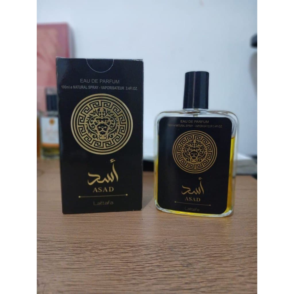 Perfume Árabe Masculino Asad 100 ml Otima Fixação Envio Imediato
