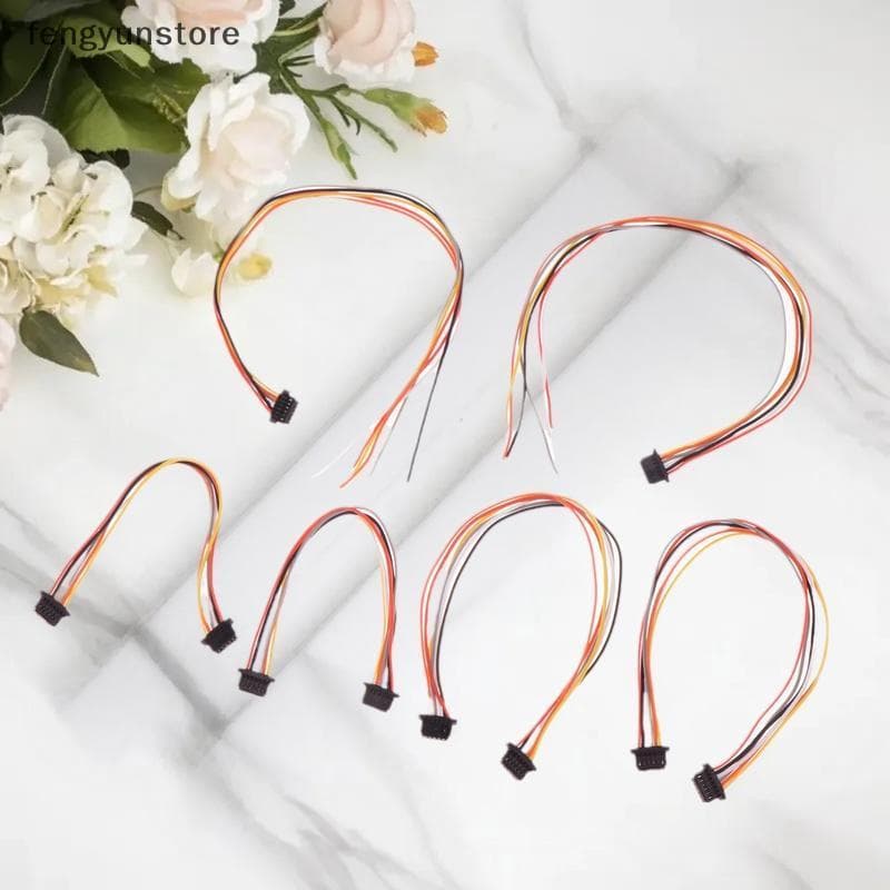 2 Peças Para O3 Unidade De Ar Controlador De Vôo Plugue Direto 6P Cabo De Conexão 10cm/15cm/20cm Fio De Silicone F4 F7 F