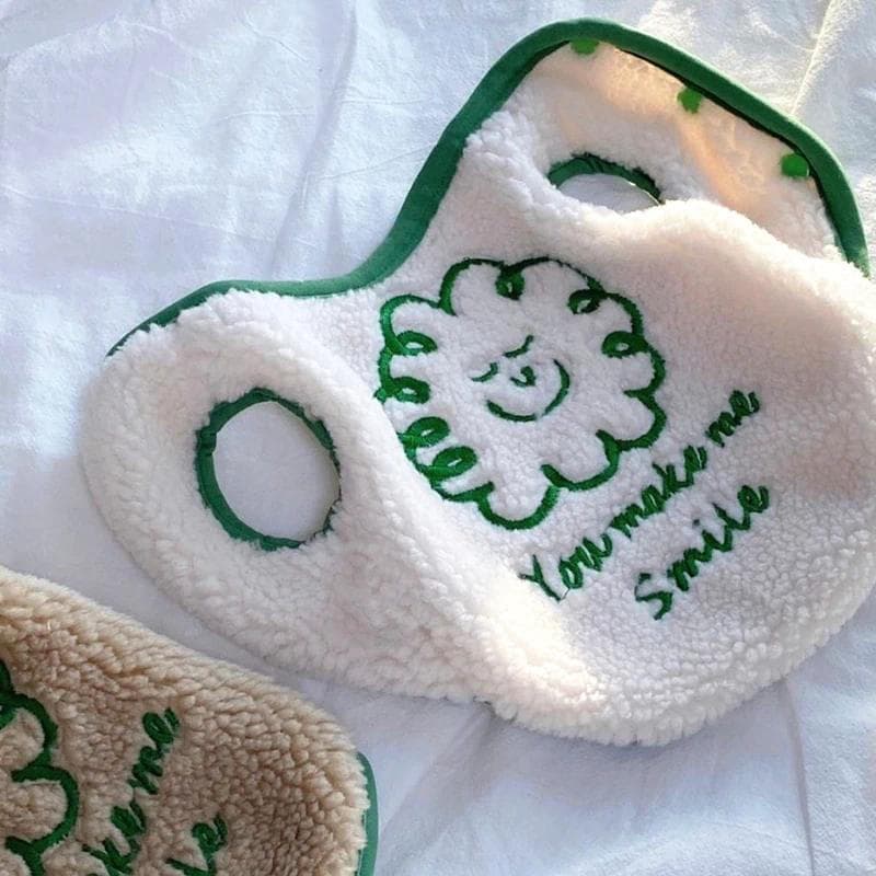 Roupa para Cães Brancos Sorridentes, Roupas de Outono e Inverno, Colete Quente para Animais de Estimação, Camisa Aberta