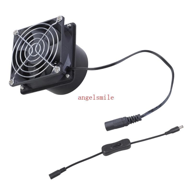 Ventilador Compatível Solar 12V Fio Interruptores Para Ventilação Estufa Motorhome