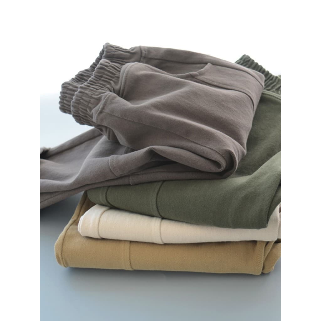 Primavera novos produtos crianças calças casuais meninos meninas costura calças de cor sólida bebê solto calças confortá