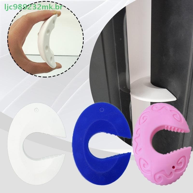 [MYBR] 2 Peças Rolha De Porta De Segurança Para Bebês Anti-Pitada Mão Silicone Bloco Grosso Proteção Infantil Protetor D