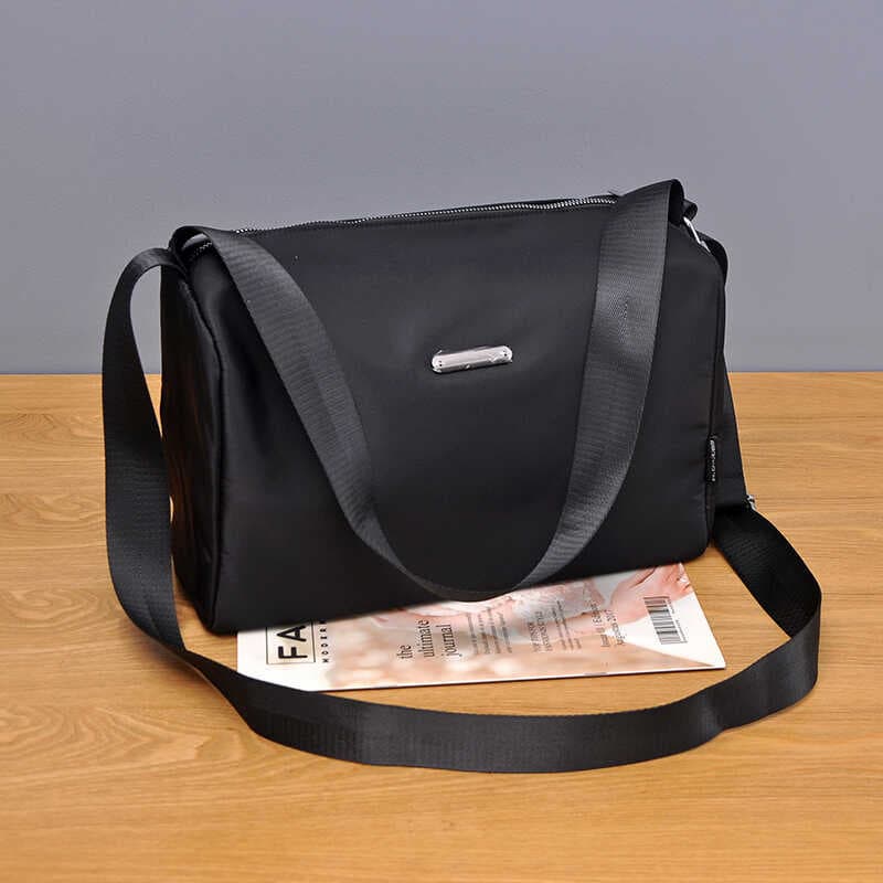 Bolsa de ombro feminina casual bolsa de ombro feminina bolsa mensageiro à prova d'água bolsa feminina multicompartimento