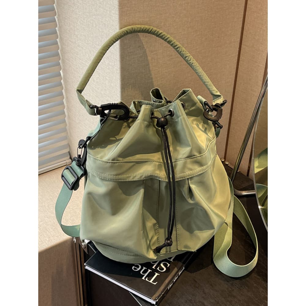 bolsa feminina bolsa transversal feminino Bolsa feminina verão All-Match lona mensageiro portátil