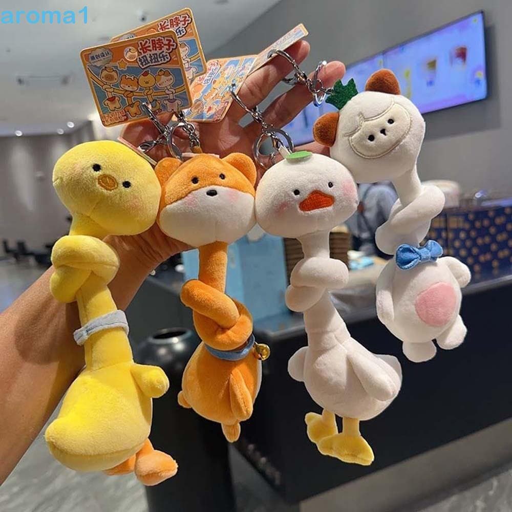 Pingente De Pelúcia Com Nó AROMA1 , Boneca Recheada De Pescoço Longo De Tecido Ultramacio De Cores Vibrantes , Tamanho C