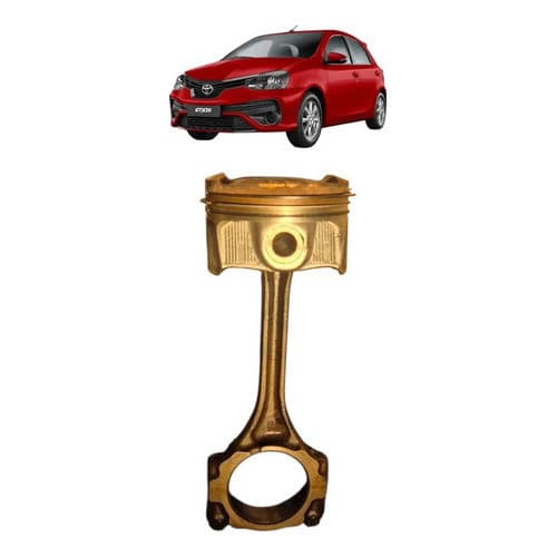 Pistão Com Biela Toyota Etios 1.5 Std Original - Cód 6532