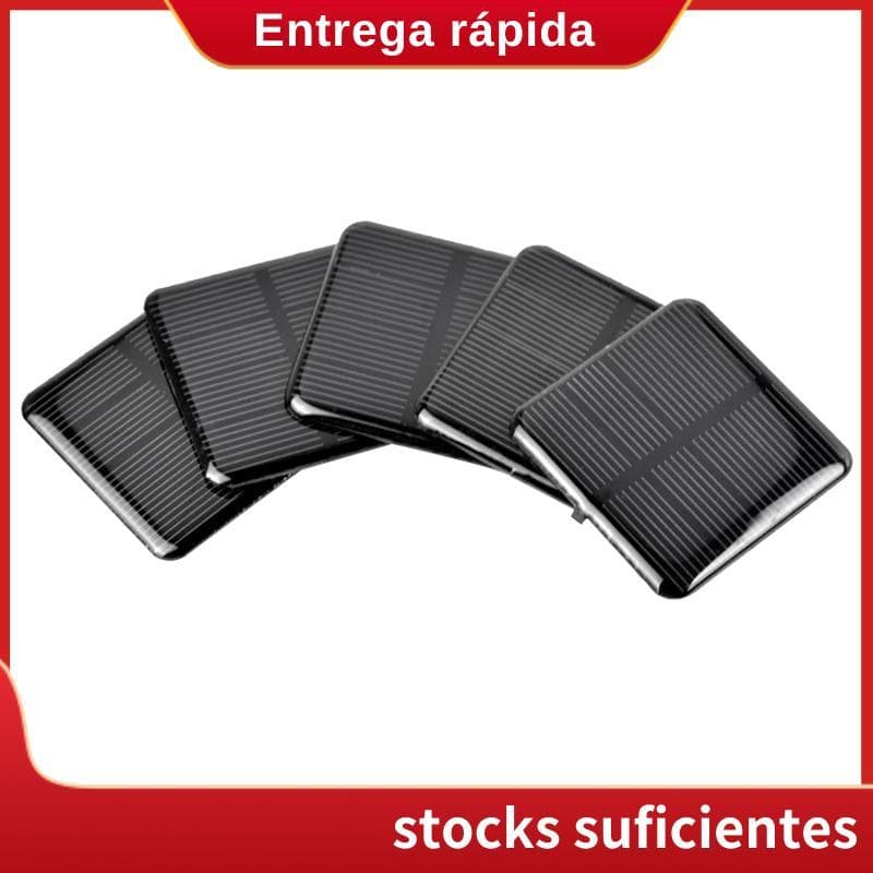 Painéis Solares De 2V 160MA 50X50MM DIY Para Carregadores De Celular De Bateria Módulo De Silício Monocristalino