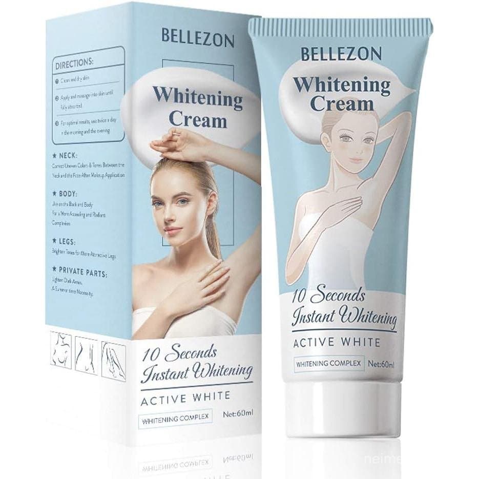 Creme Clareador para Partes Íntimas Femininas, para Lábios Vaginais, Axilas, Mamilos Escuros e Regiões Anais