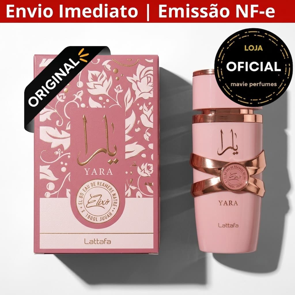 ⚡Frete Grátis Perfume Árabe Yara Elixir by Lattafa EDP 100ml