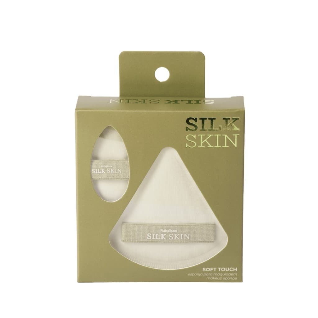 Esponja para Maquiagem Soft Touch Silk Skin - HBA7001 - Ruby Rose