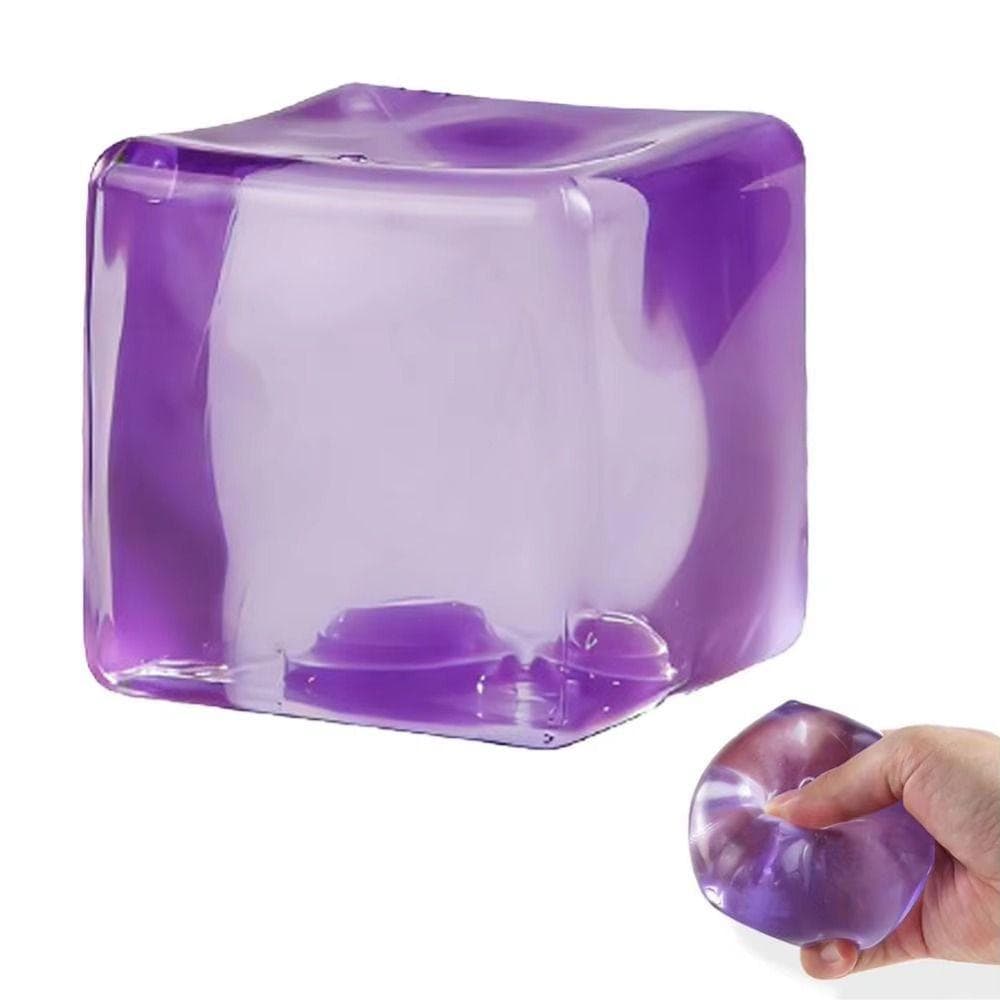 Cubo Squeeze Bola , Sensorial Macio Glutinoso , Textura De Maltose Brinquedo Mole De Extensível