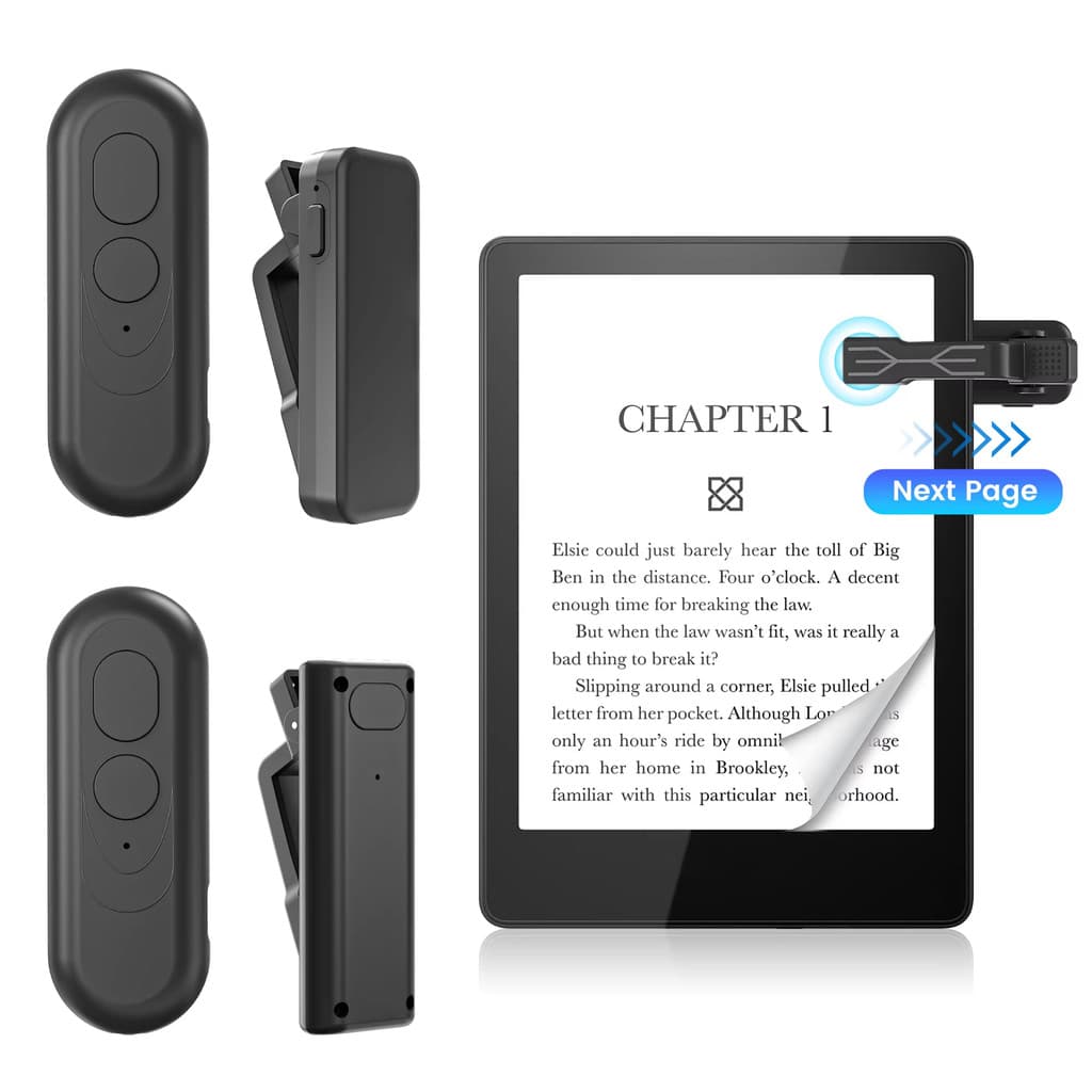 Virador De Páginas Para Kindle Leve Automatico Controle Remoto Para Kindle Leitura