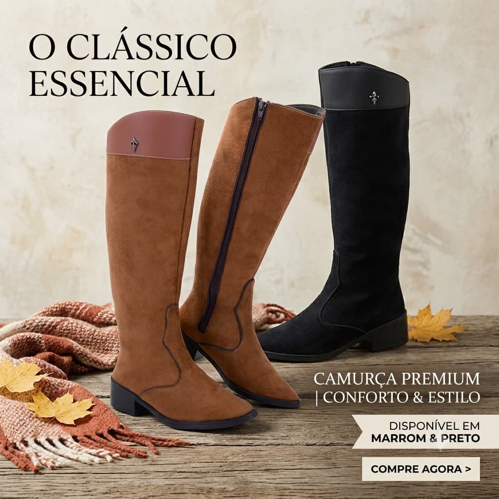 Botina Texana Feminina Country - RA Esportes Bota para o dia a dia