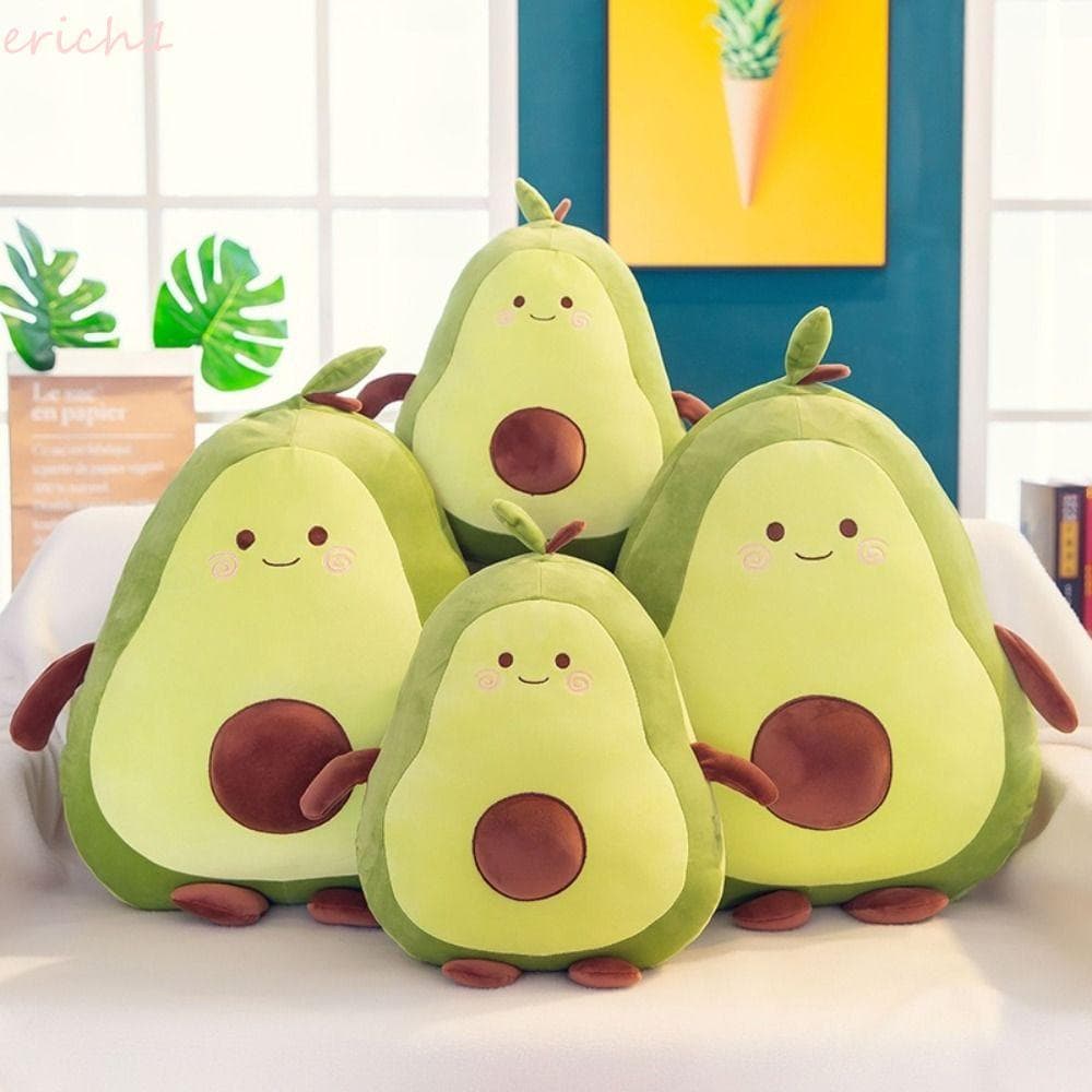 ERICH1 Abacate Brinquedos De Pelúcia Brinquedo Macio Decoração Travesseiro Dos Desenhos Animados Para Casa Apaziguar
