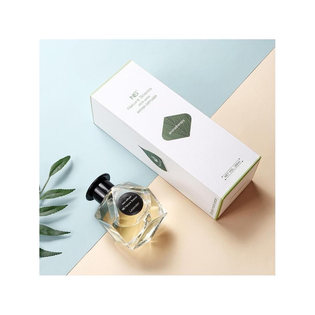NS200ml Conjunto de aromaterapia de Rattan doméstico Desodorante interno Aroma Lavanda Aromaterapia sem fogo Óleo essenc