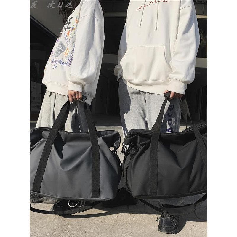Bolsa esportiva masculina para academia, bolsa de viagem de curta distância, grande capacidade, bolsa de bagagem de mão