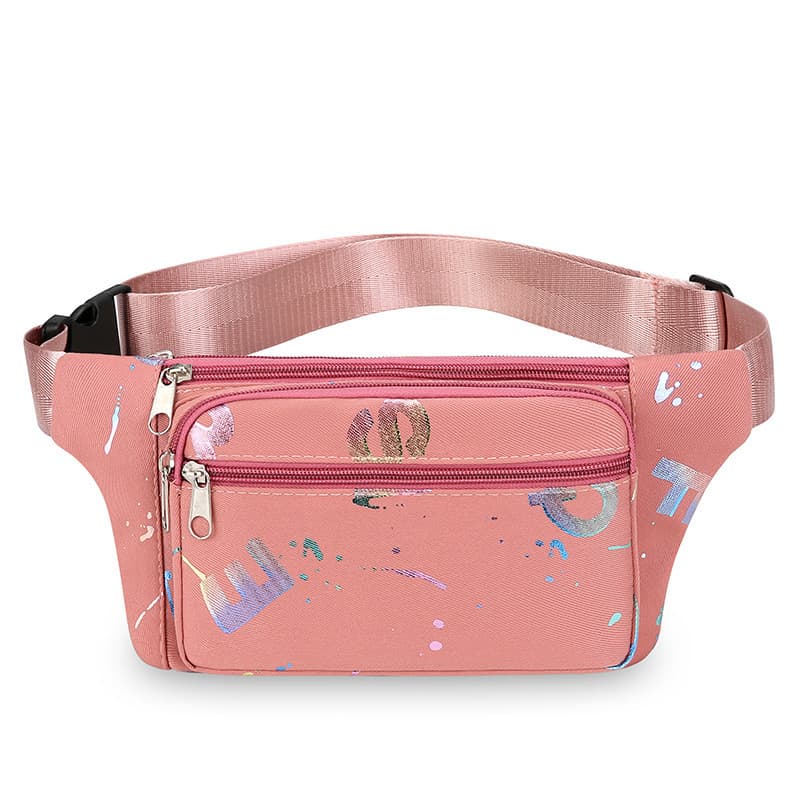 Novo estilo de moda feminina Casual na moda bolsa de cintura feminina bolsa de telefone móvel de cintura bolsa men