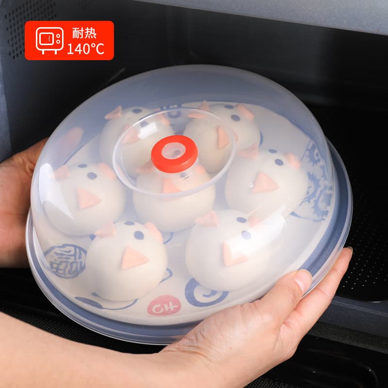 Tampas de plástico INOMATA importadas para aquecimento em micro-ondas, tampas para pratos, tampas para tigelas, tampas d