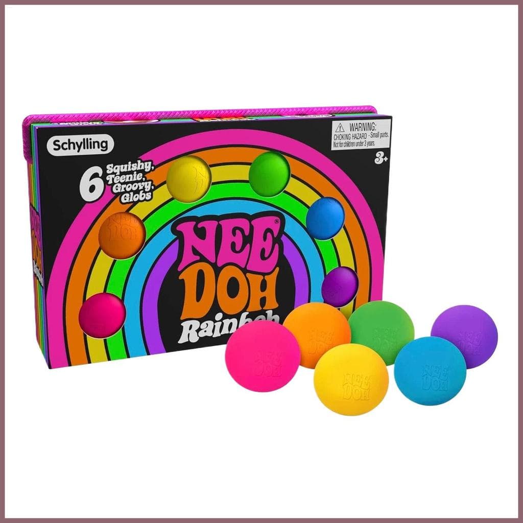 Squeeze Stress Ball 6 Peças Fidget Sensory Game Balls Para Relaxamento Focus Crianças Adolescentes Estudo Trabalho muead