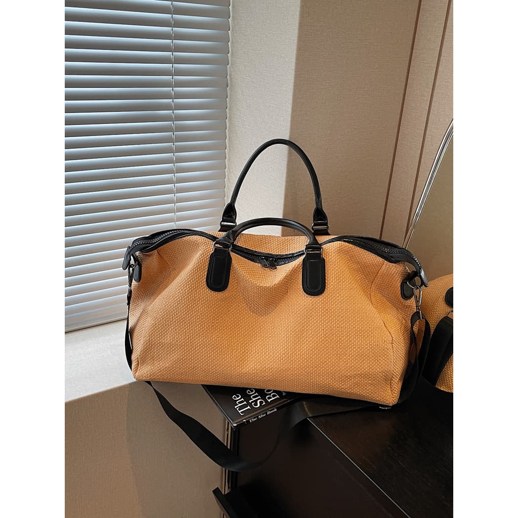 Bolsa de viagem leve para viagem, bolsa de bagagem para viagem de negócios de curta distância, bolsa de armazenamento po