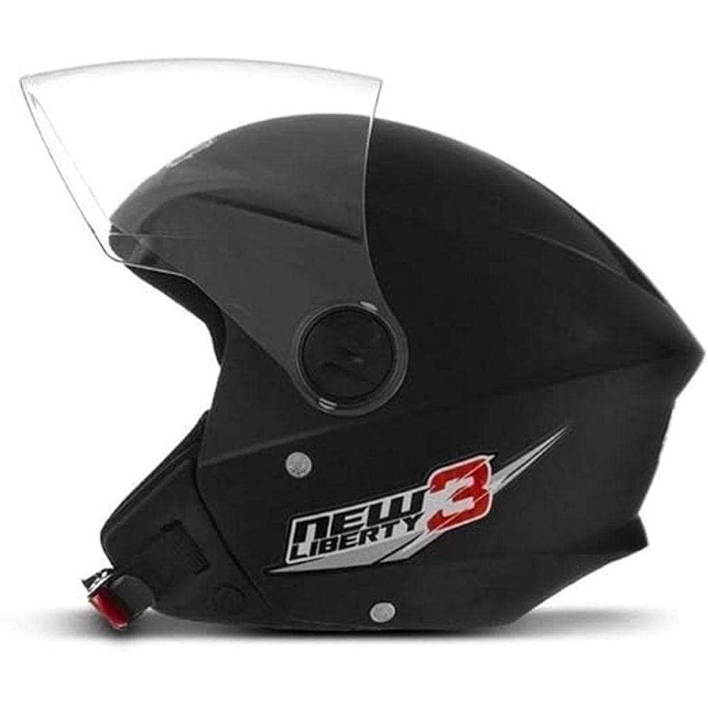 Capacete Tork New Liberty3 N.58 Pr*Cap-489ptf