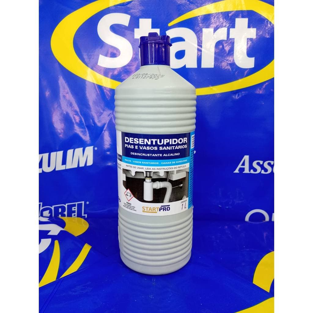 DESENTUPIDOR PIAS VASOS SANITARIOS STARTPRO 1L