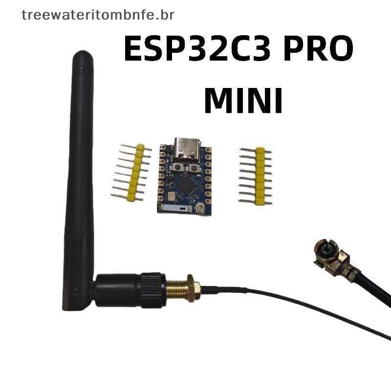 1 Conjunto Essp32c3 Módulo Wi-Fi BT P32 Super Mini Placa De Desenvolvimento ESP32-C3 Com Antena 2.4G Para IoT ESP-IDE