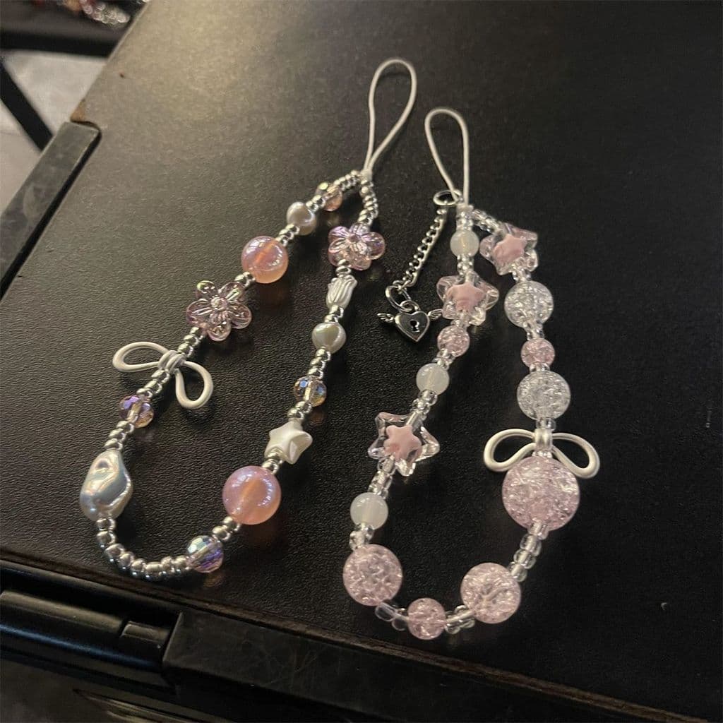 Ins estilo doce legal luz luxo menina rosa flor corrente do telefone móvel caso do telefone pingente ccd câmera corrente