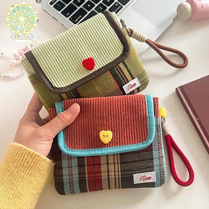 Saco De Armazenamento Xadrez Fresco , Mini Bolsa De Doces , Portátil , Grande Capacidade