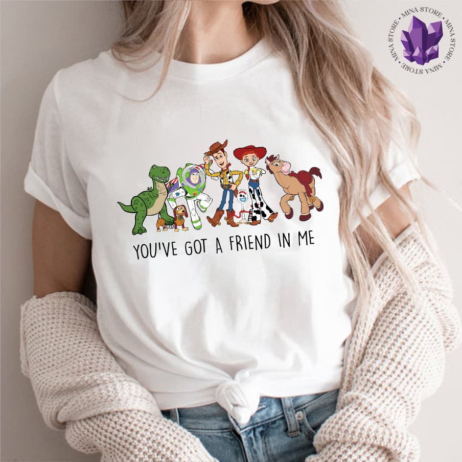 Camiseta Toy Story Você tem um Amigo em Mim