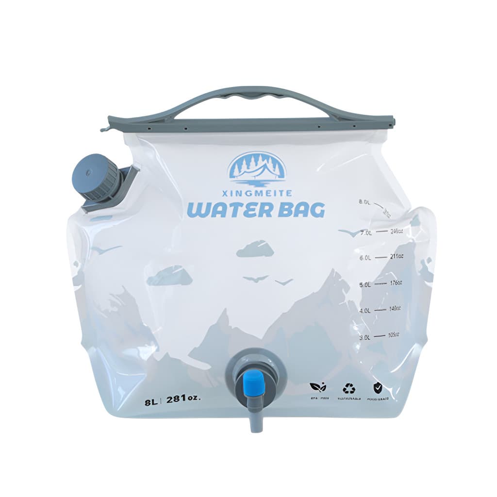 [Fácil de Transportar] Bolsa Dobrável Portátil para Armazenamento de Água/Camping e Carro