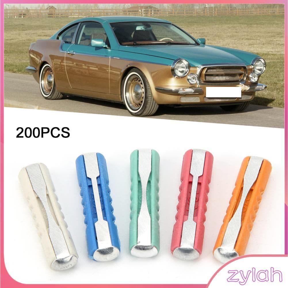 zylah.br Yctze 200Pcs Auto - 5A/8A/10A/16A/25A Fusível Europeu 32V Caixa Diversos Acessórios Automotivos Kit Carro