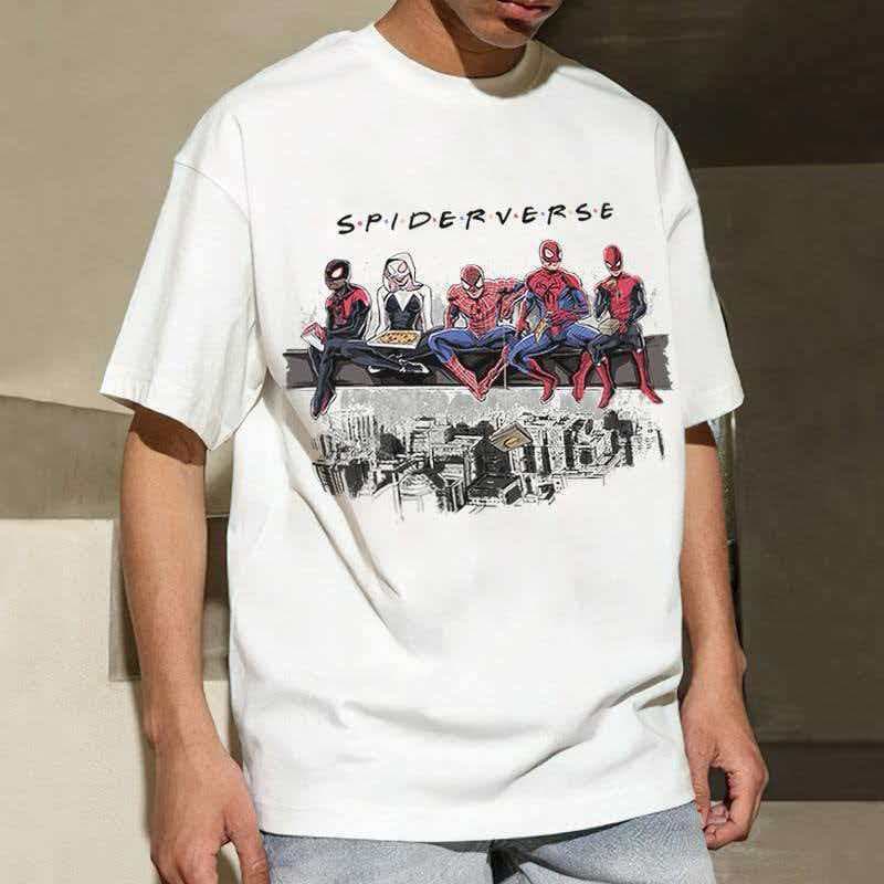 Camiseta Spider Filme Eagle Boss  Oversized Streetwear Unissex - Pronta Entrega! Filme Homem Aranha Envio Imediato