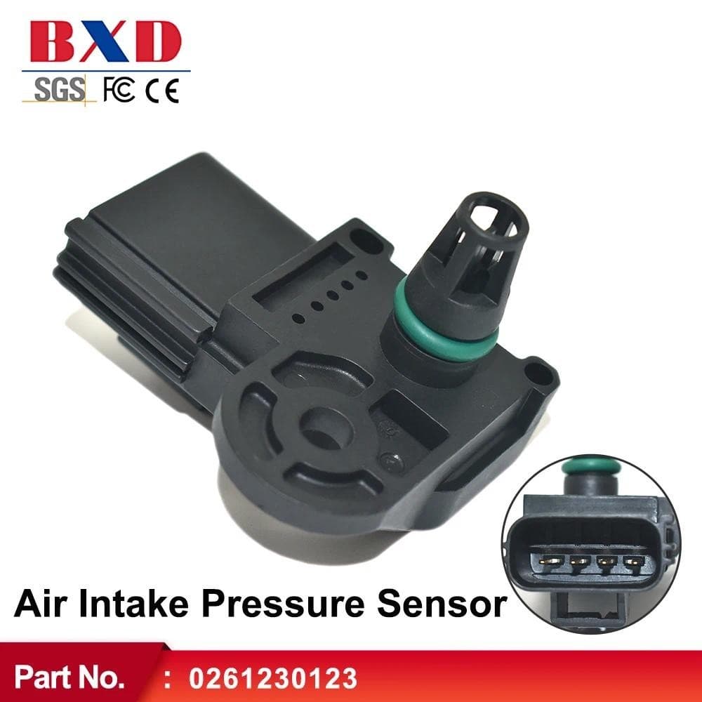Sensor De Mapa De Pressão De Entrada De Ar 0261230123 Para Mazda-3 5 6 Ford-Fuga-Ranger-4S4G-9F479-AA Acessórios De Auto