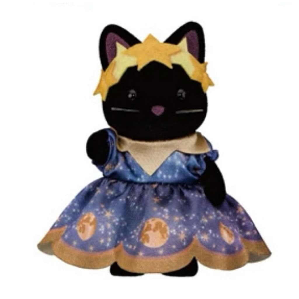 Edição Limitada do 40º Aniversário das Famílias Sylvanian, Caixa Surpresa Galaxy Star, Casa de Bonecas, Brinquedo de Pel