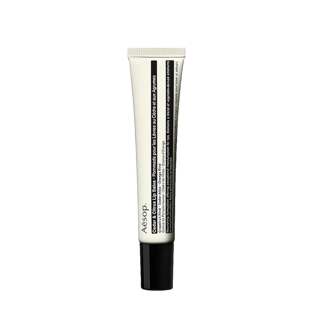 Bálsamo Labial de Cedro e Cítricos Aesop |       Produtos de cuidado hidratante para lábios secos e rachados |       Fór