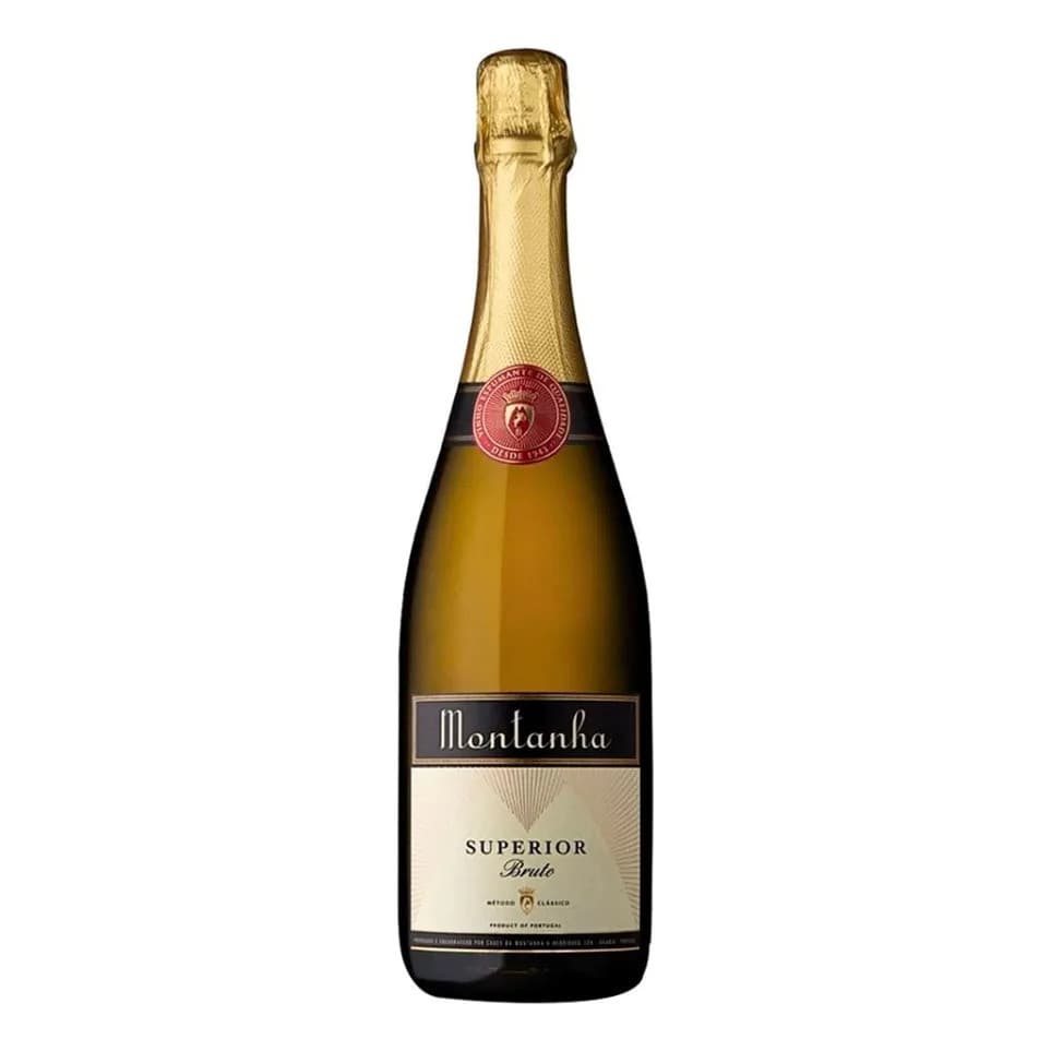 Vinho Espumante Português Montanha Superior Brute 750ml