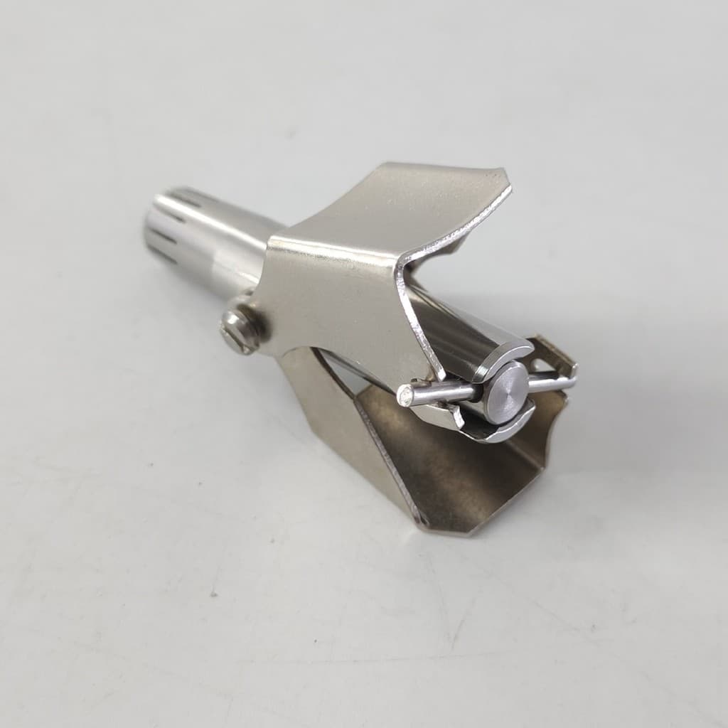 [Limpador de pêlos de nariz] Material de aço inoxidável Aparador de pêlos de nariz masculino Manual Limpador de pêlos de