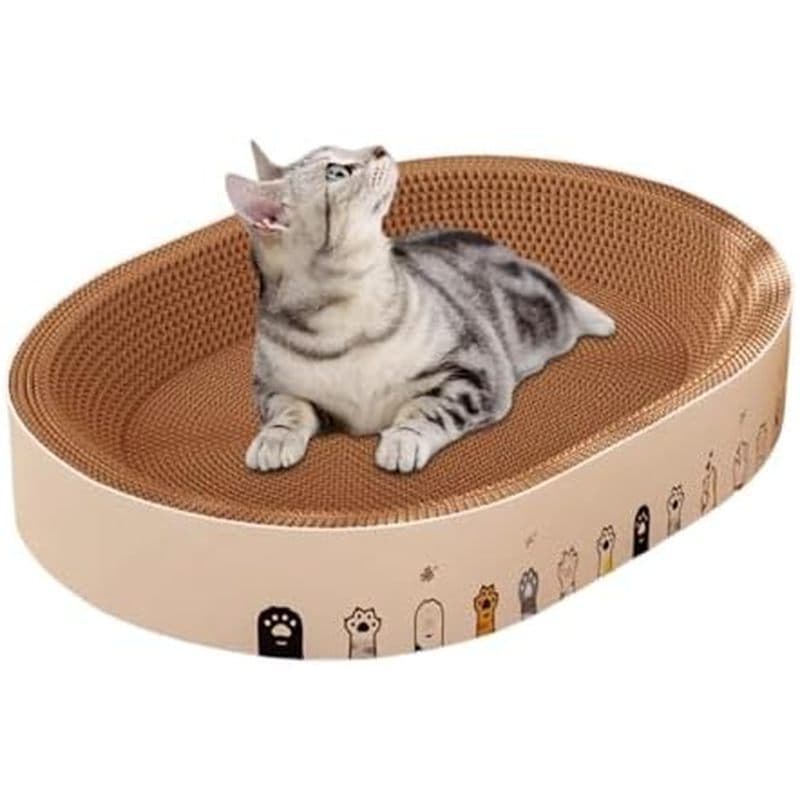 Cama De Brinquedo De Descanso Interativa Para Gatos | Arranhador De Gatinhos Proteção De Móveis De Piso Interno , Jogo D