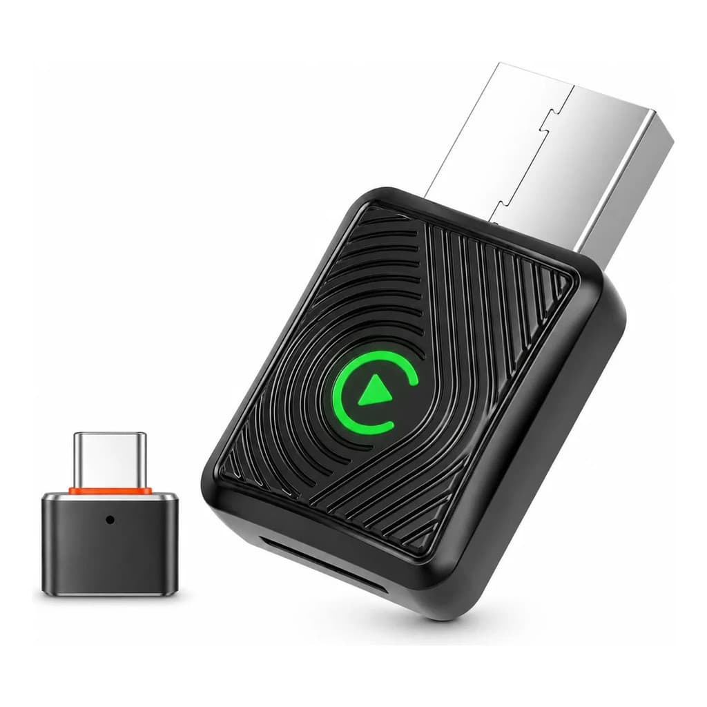 Adaptador Wireless Carplay Android Auto Usb Plug Play Tipo C