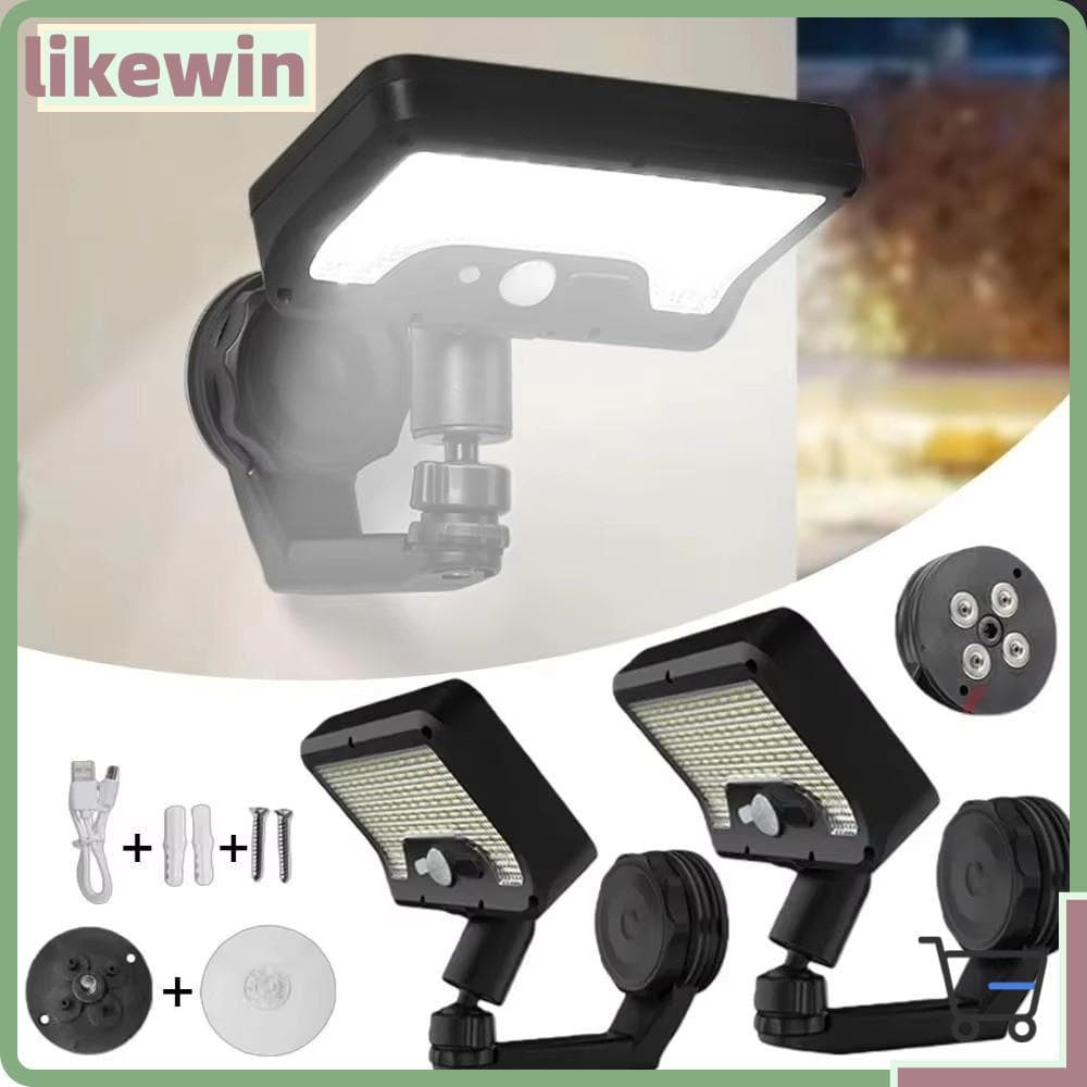 Luz Com Sensor De Movimento KIND , De Parede Liga/À Prova D'água Automática Dobrável Base De 92 LEDs