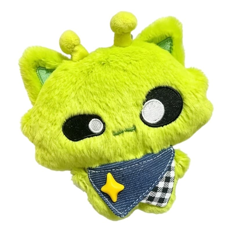 blg Soft Plush Alien Bag Charm Para Chaves, Mochilas E Bolsa
