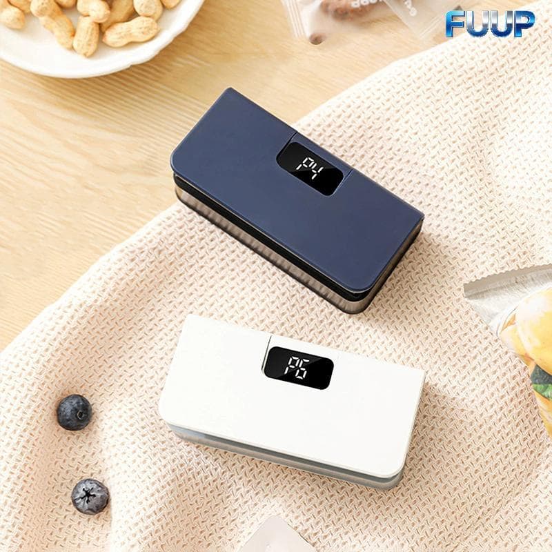 FUUP Mini Selador De Sacos Plásticos 2 Em 1 Máquina Seladora De Calor Portátil Paage Se Quente