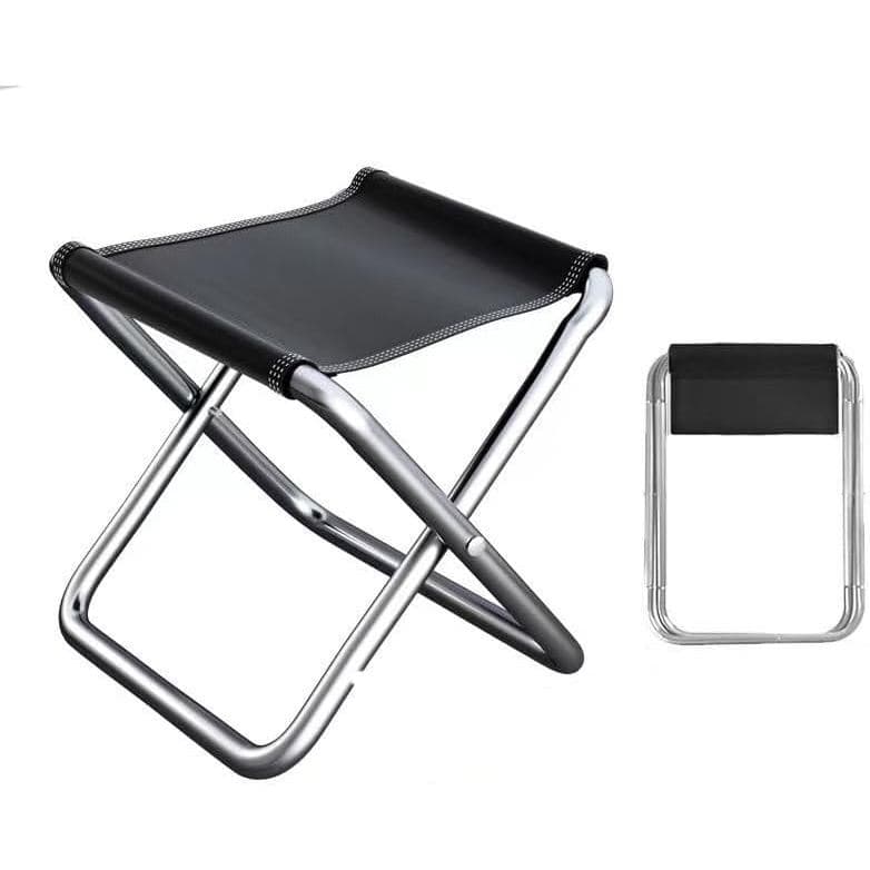 Banquinho de Camping Dobrável e Portátil - 10 * 10 polegadas, Capacidade de 300 lbs, Banquinho Leve e Portátil - 0,8 lbs