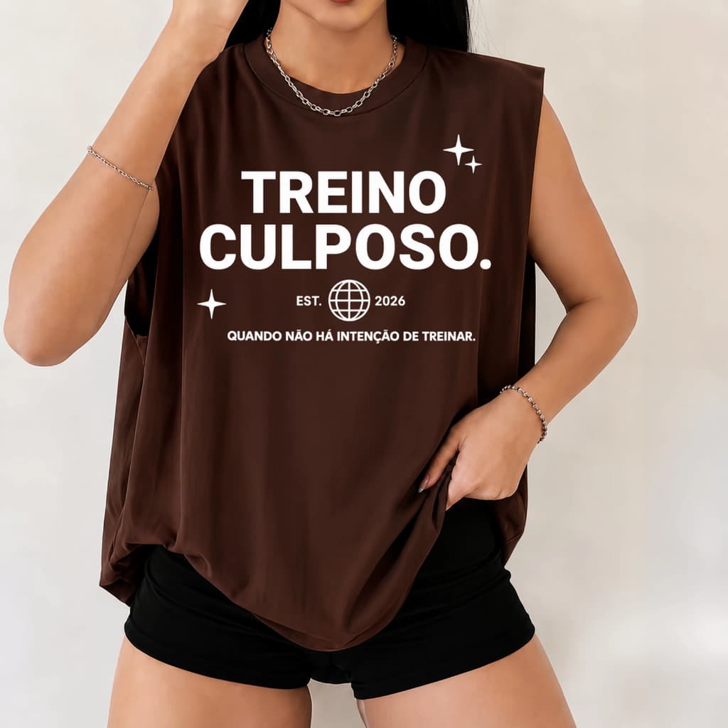 Regata Feminina Fitness treino culposo