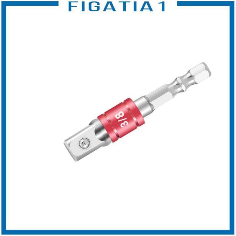 [Figatia1] Adaptador De Soquete De Haste Hexagonal Resistente Com Biela Interruptor Rápido Tratado Por Calor Para Mecâni