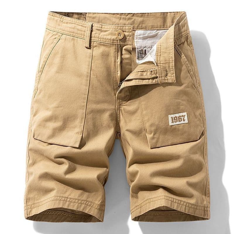 Novo produto masculino verão novo estilo estilo funcional japonês Retro macacão Shorts elástico transfronteiriço forneci