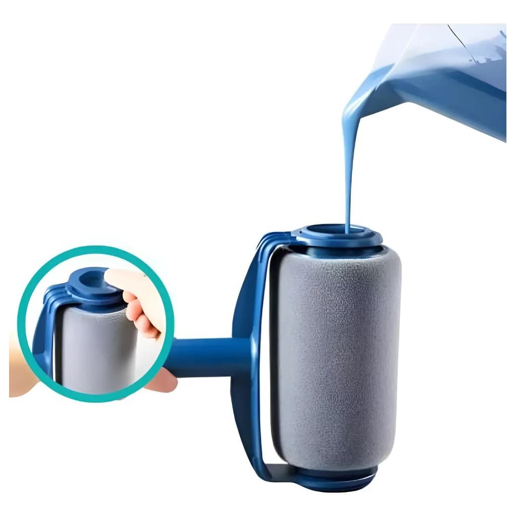 Rolo De Pintura Com Reservatório De Parede Profissional