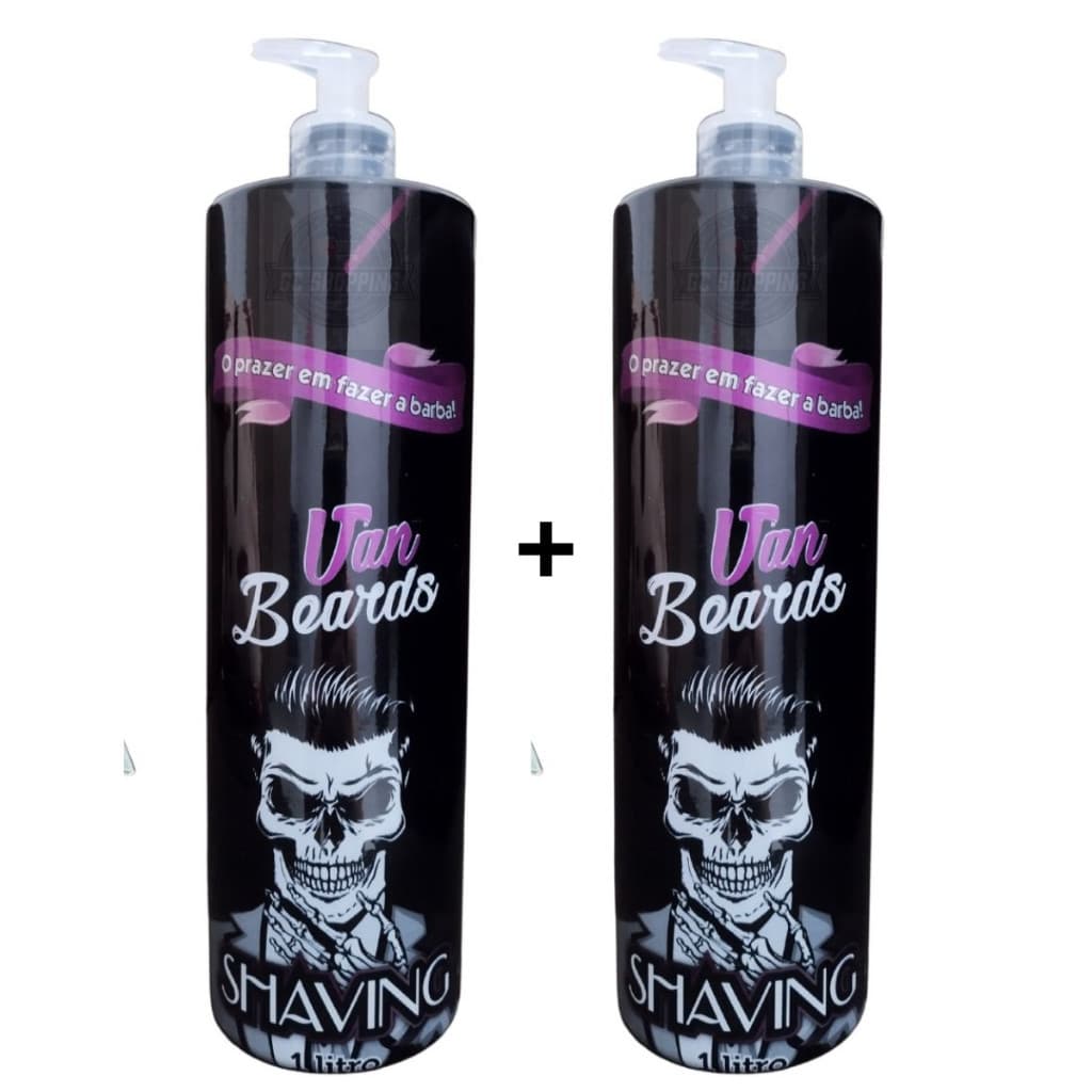2 Shaving Gel de Barbear Van Beards