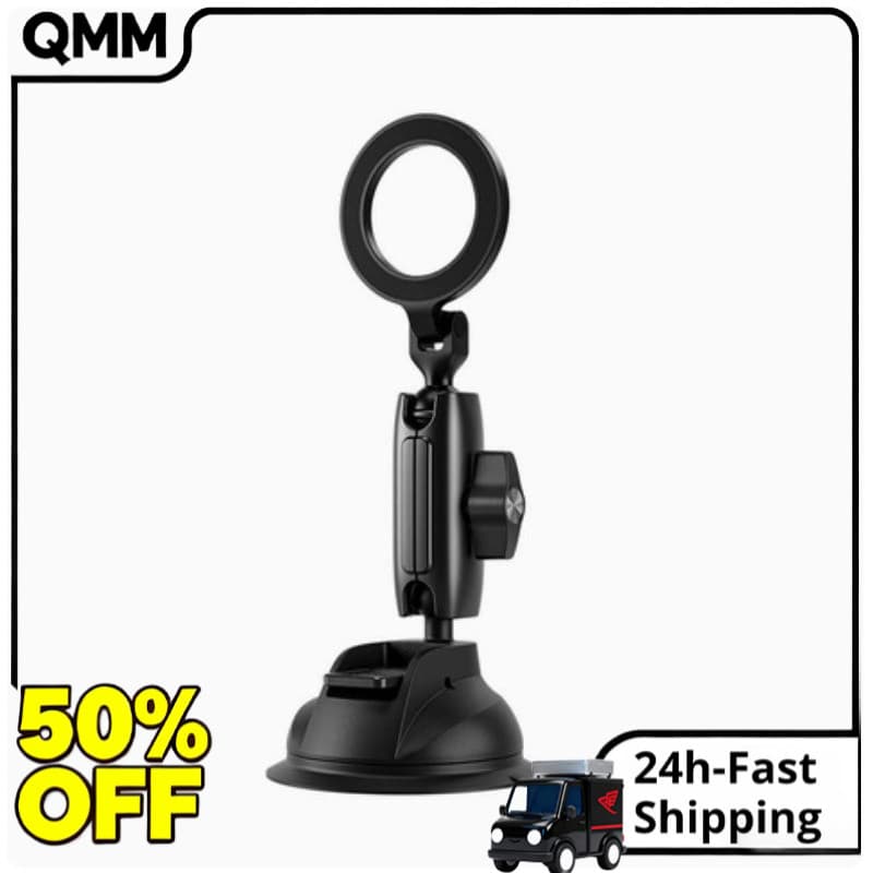 Suporte Magnético Para Telefone Carro TELESIN Ventosa Montagem Em 360 ° Ajustável Acessório De Celular